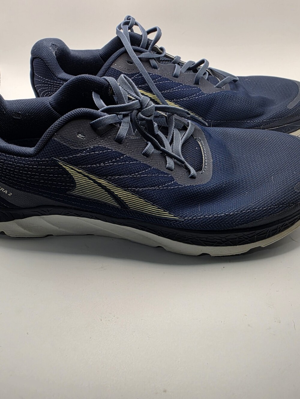 Altra Rivera 2 Mens Running Shoes Navy Blue Road Training Sneakers 9.5